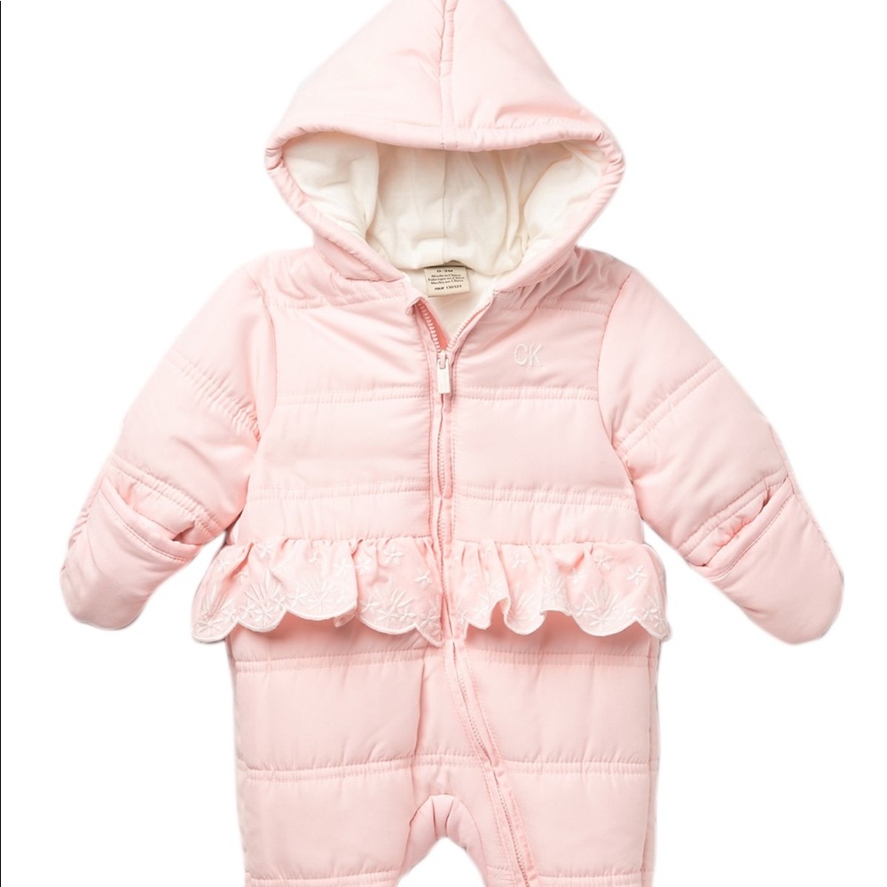 Calvin Klein Baby Girl Pram